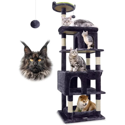 Heavy Duty Cat Tree for Large Cats,Sturdy Maine Cat Tree Suitable for Large Cats Heavy Duty Cat Tower,Suitable for Adult